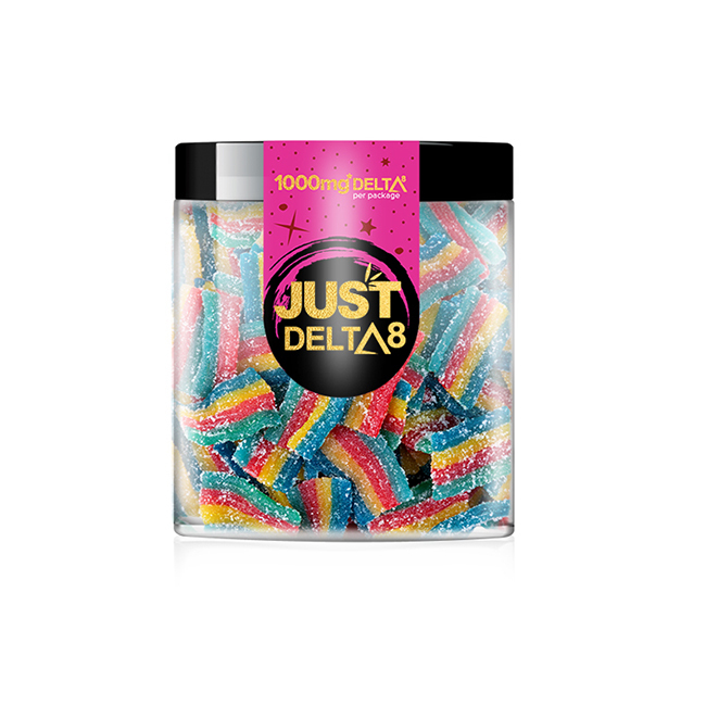 Chewy Delights Unleashed: A Colorful Adventure with Just Delta’s Delta 8 Gummies!